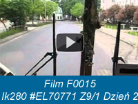 [F0015] Ikarus 280.26 #EL70771 na Z9/1 Dzień 2